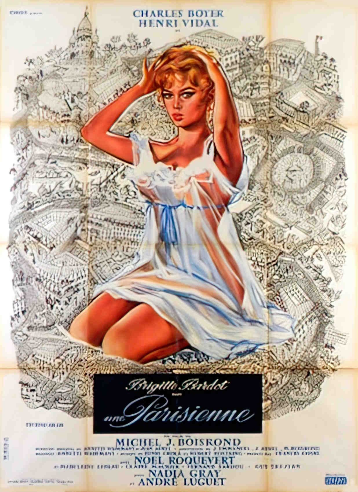 une parisienne Advert A4 Photo Print