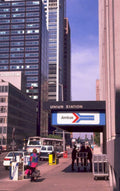 union station amtrak 1980s 1990s A4 Photo Print
