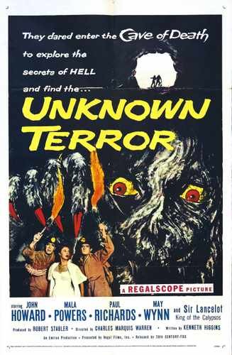 unknown terror  01 film star poster A4 Photo Print