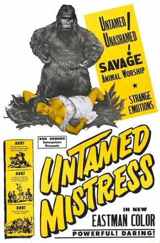 untamed mistress  01 film star poster A4 Photo Print