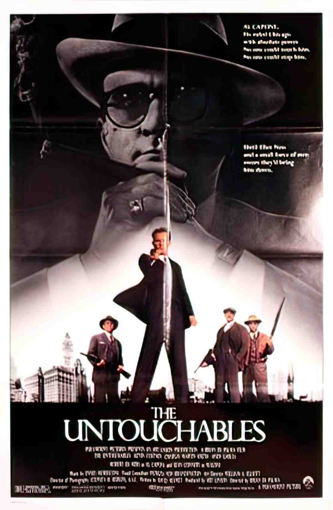 untouchables the us 1sh Advert A4 Photo Print