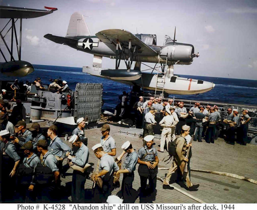 us missouri abandon Vintage world war A4 Photo Print