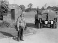 us pilot truck Vintage world war A4 Photo Print