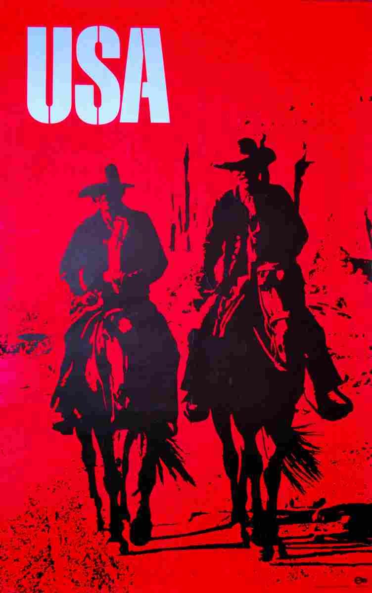 usa 1965 4 Advert A4 Photo Print