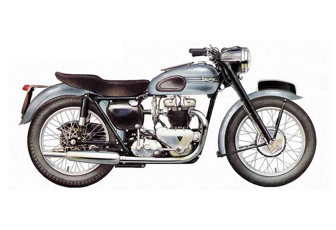 use 1959 triumph tiger 110 A4 Photo Print 2