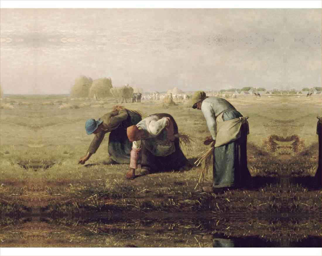use Jean François Millet Millet The Gleaners A4 Photo Print