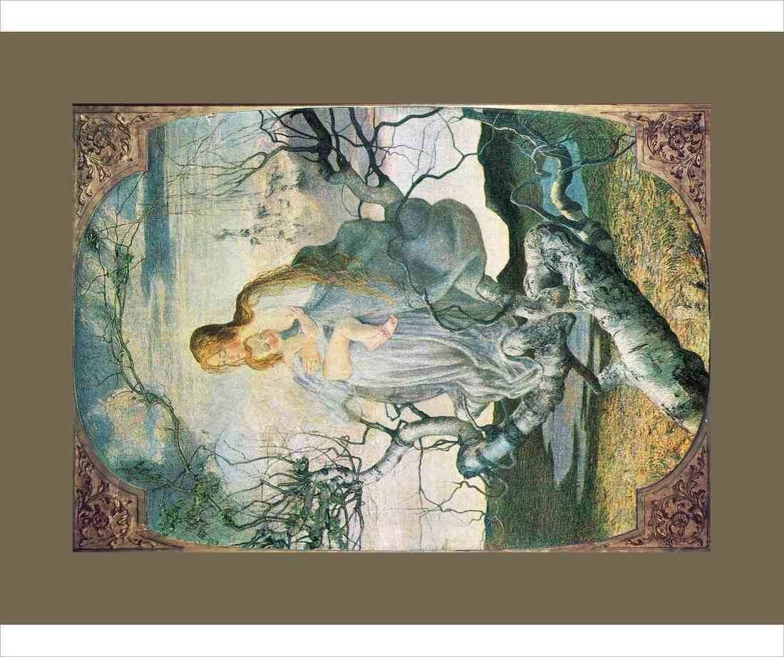 use life angel 2 Giovanni Segantini Symbolism A4 Photo Print