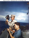 uss alaska sextant Vintage world war A4 Photo Print