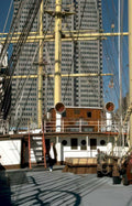 uss constitution boston Vintage A4 Photo Print