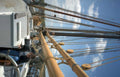 uss constitution mast 2 Vintage A4 Photo Print