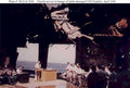 uss franklin church Vintage world war A4 Photo Print