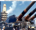 uss iowa gun 2 Vintage world war A4 Photo Print