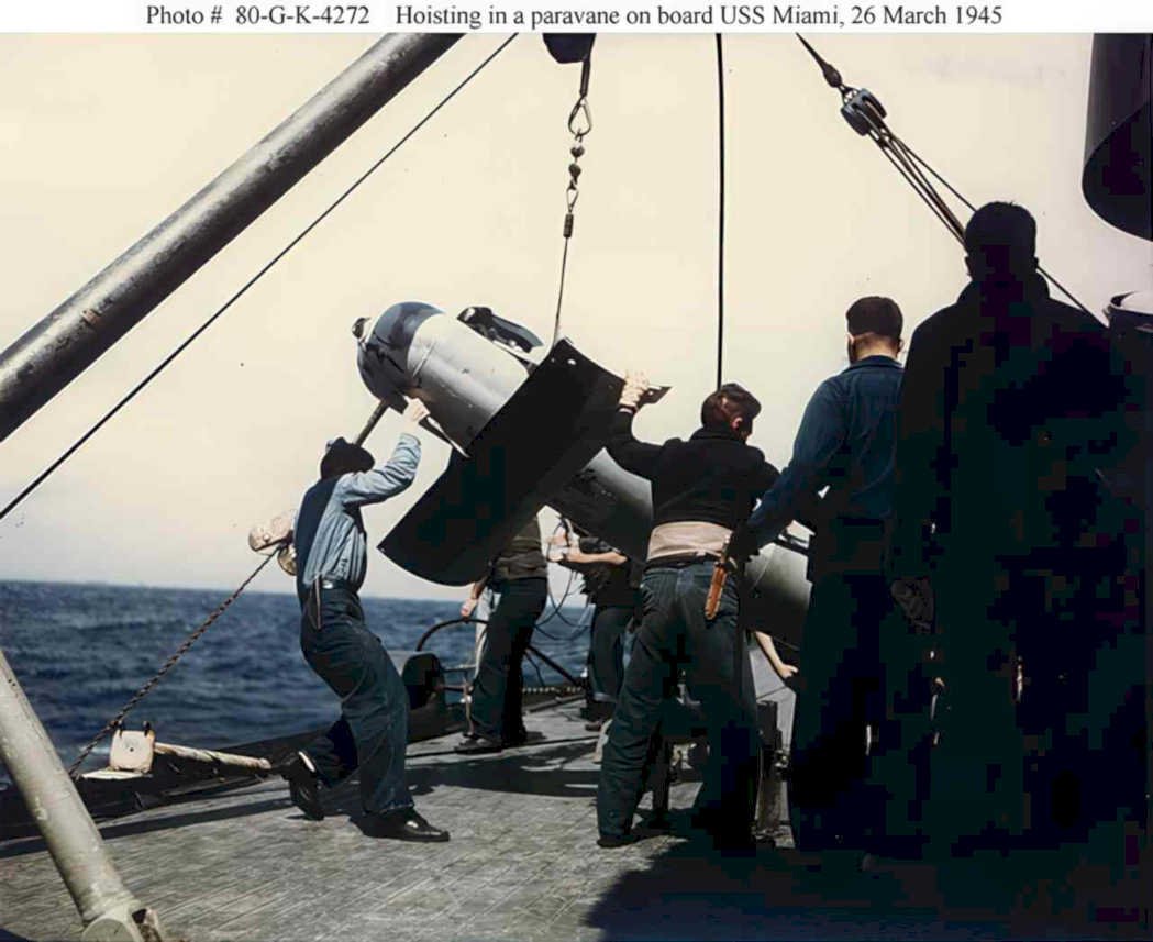 uss miami torpedo Vintage world war A4 Photo Print