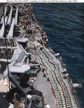 uss new mexico 2 Vintage world war A4 Photo Print