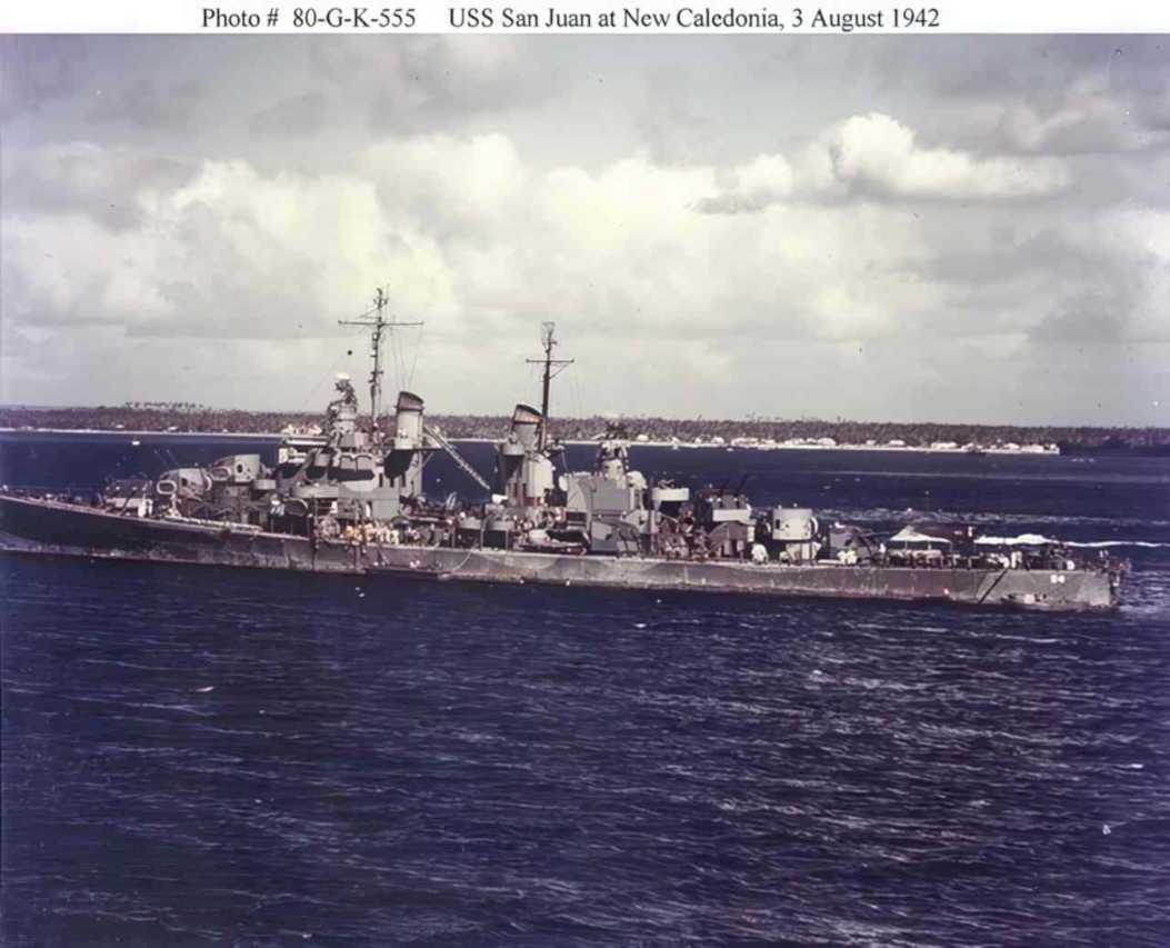 uss san juan Vintage world war A4 Photo Print