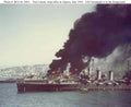uss savannah algiers Vintage world war A4 Photo Print