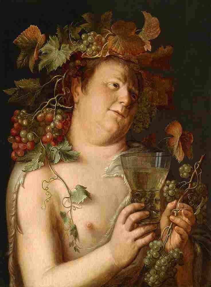 uyt Bacchus Art A4 Photo Print