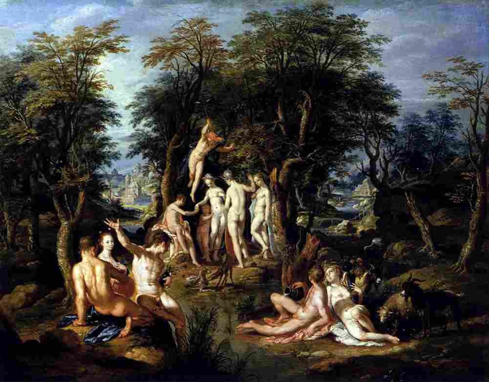 uyt judgment of paris Art A4 Photo Print