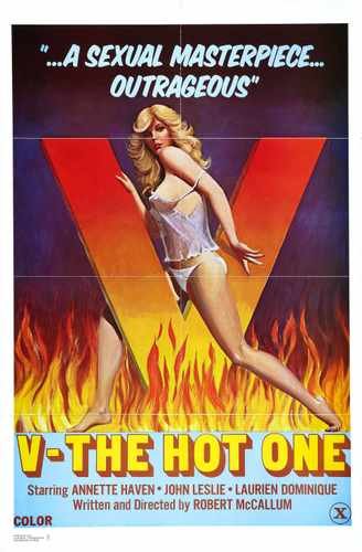 v hot one  01 film star poster A4 Photo Print