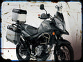 v strom 6t abs Suzuki A4 Photo Print Motorbike Vintage Aged