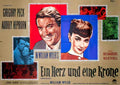 vacances romaines german A0 Advert A4 Photo Print