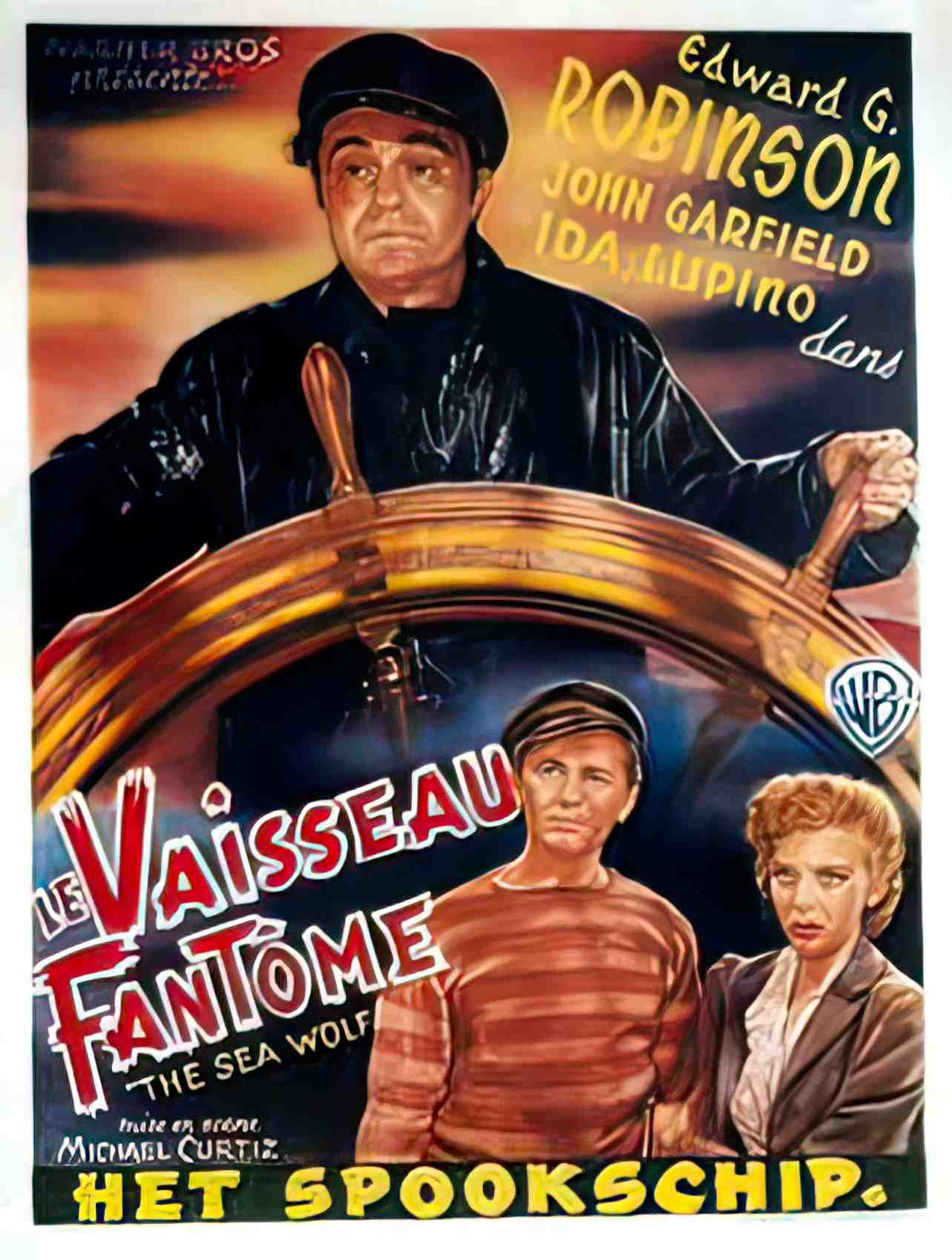 vaisseau fantome le belge Advert A4 Photo Print