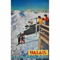 valais heinrich schellenberg 1956 2 Advert A4 Photo Print