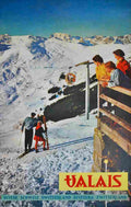 valais heinrich schellenberg 1956 4 Advert A4 Photo Print