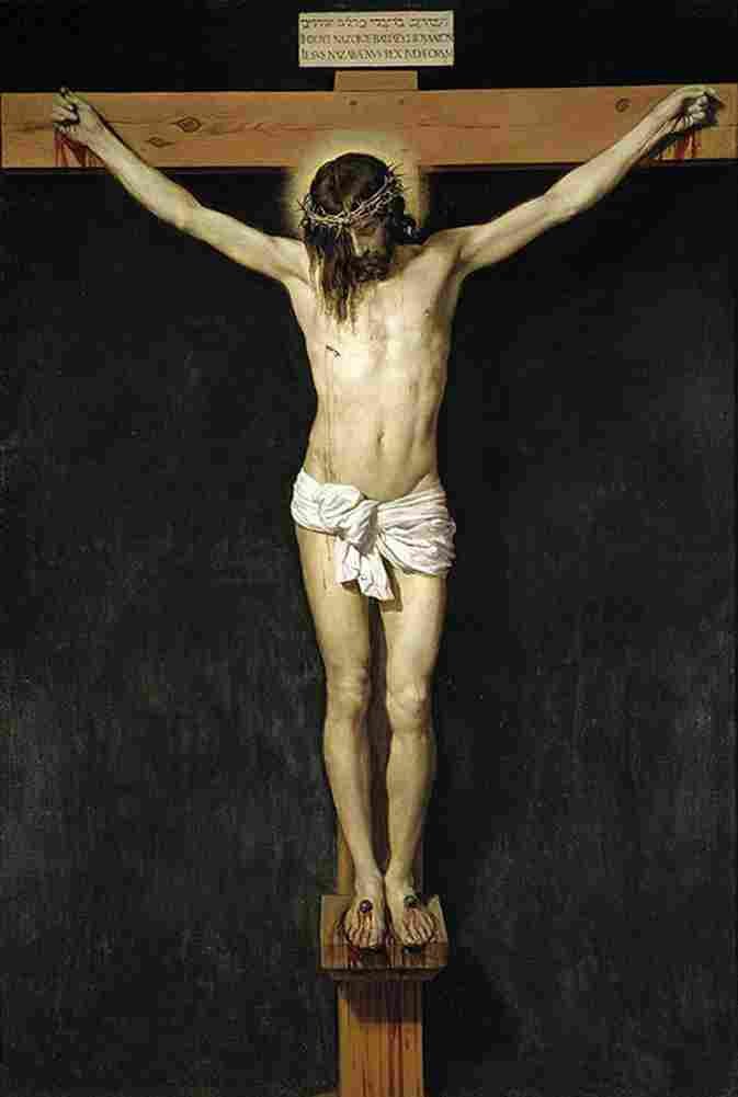 valaz Christ crucified Art A4 Photo Print