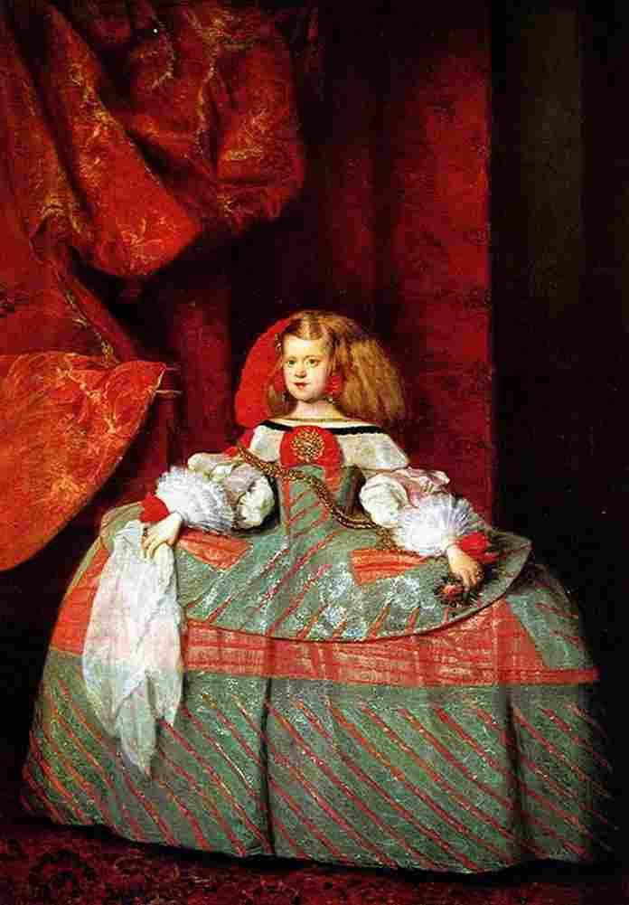 valaz Infanta Margarita as a Girl Art A4 Photo Print