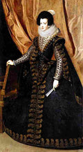 valaz Queen Isabel Standing Art A4 Photo Print