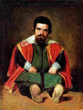 valaz Seated Jester Art A4 Photo Print