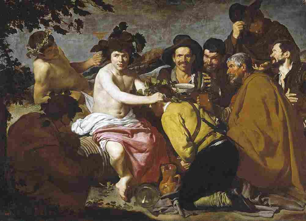 valaz The Triumph of Bacchus Art A4 Photo Print