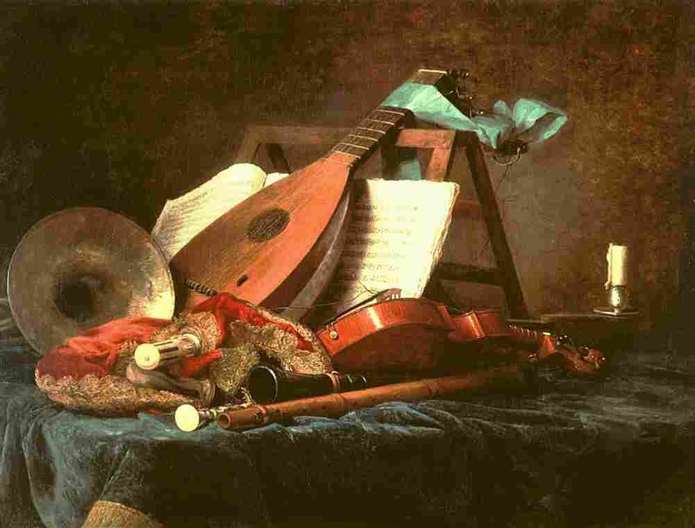 vallayer attributes of music Art A4 Photo Print