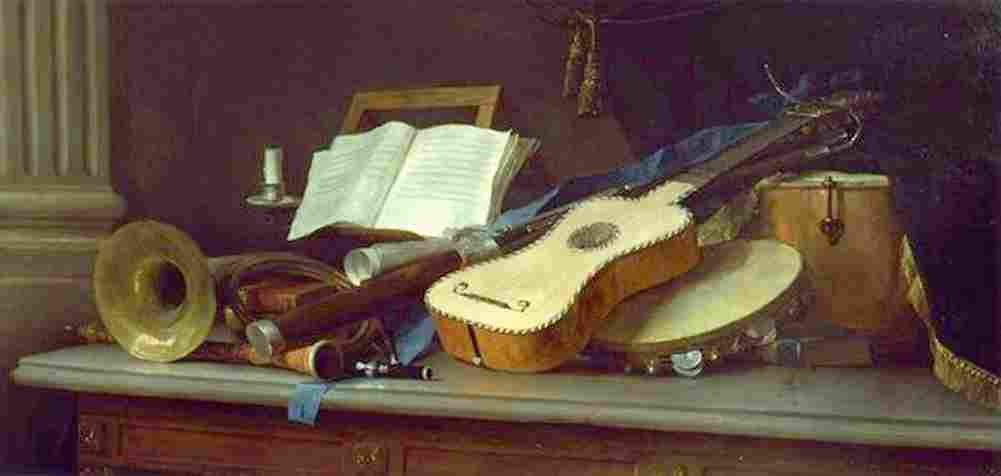 vallayer musical instruments Art A4 Photo Print