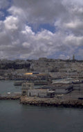 valletta harbor docks 1980s 1990s A4 Photo Print