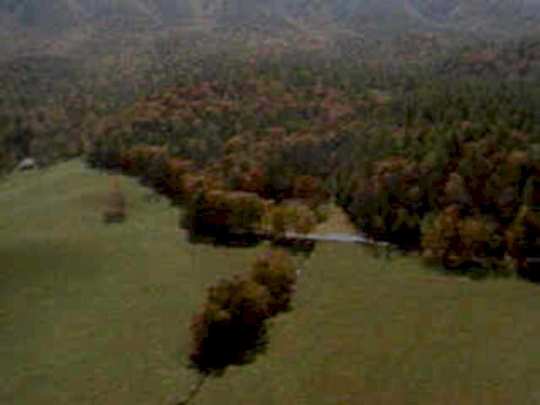 valley autumn mountains1980s 1990s A4 Photo Print