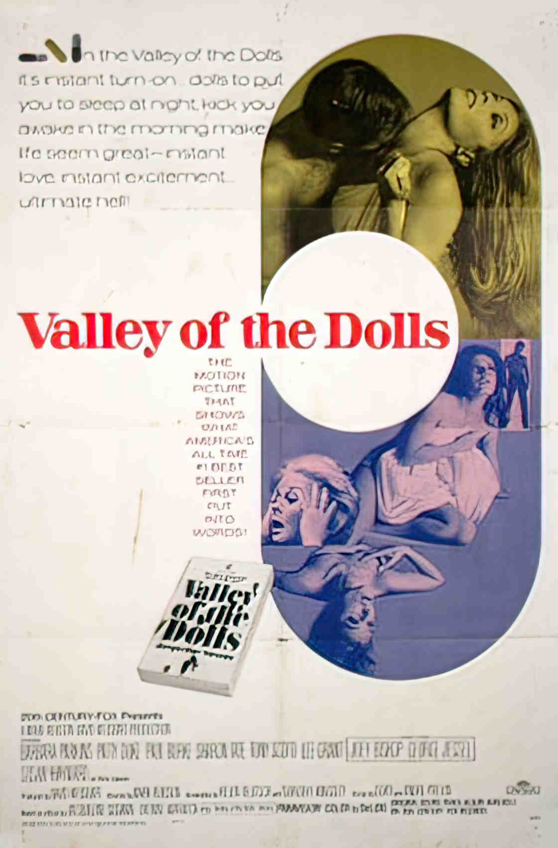 valley of dolls us 1sh Advert A4 Photo Print