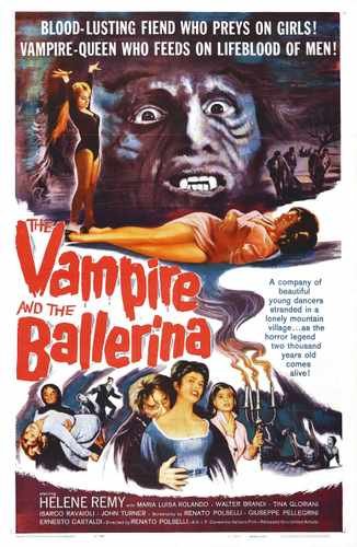 vampire and ballerina  01 film star poster A4 Photo Print