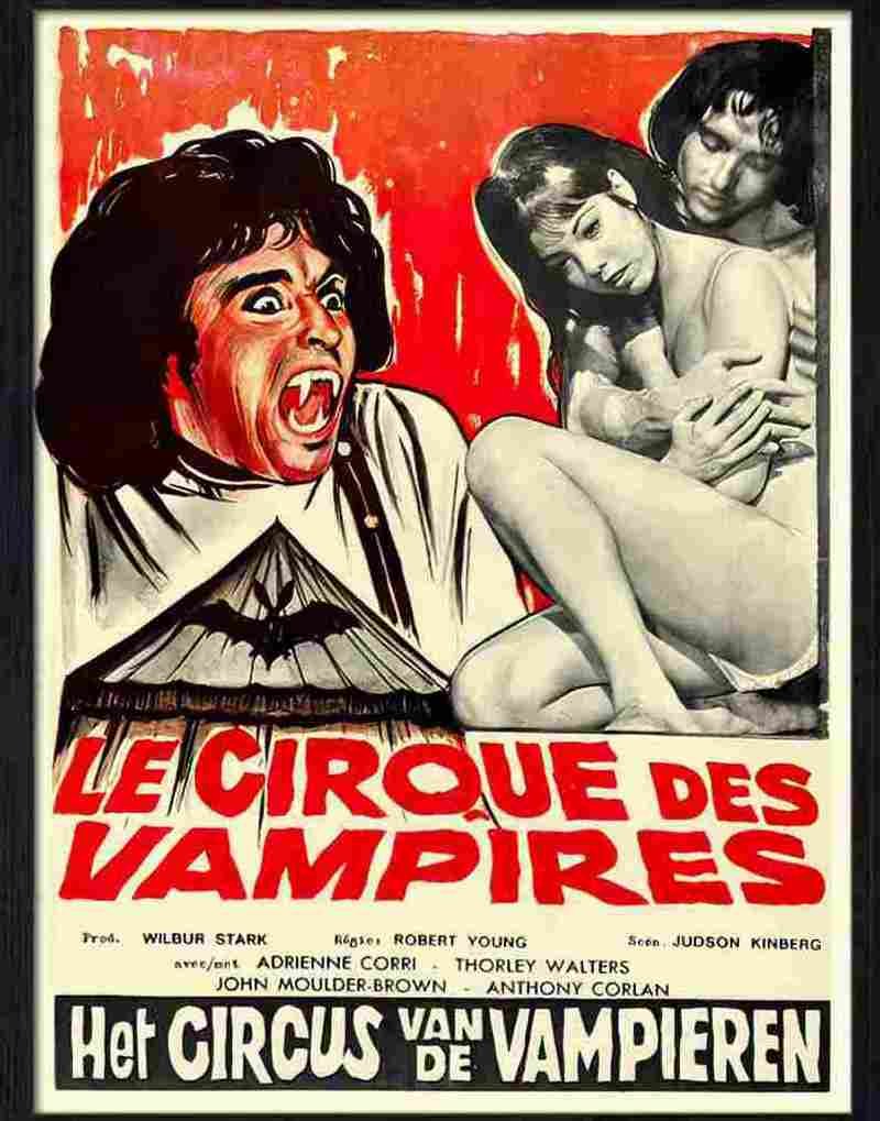vampire circus hammer films horror movie poster 2 Advert A4 Photo Print