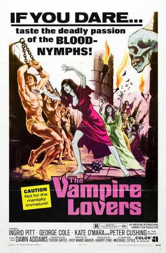 vampire lovers  01 film star poster A4 Photo Print