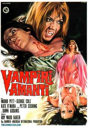 vampire lovers  02 film star poster A4 Photo Print
