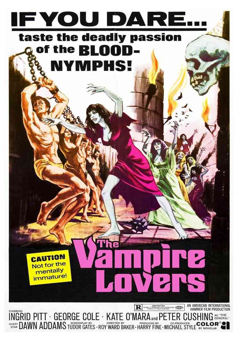 vampire lovers poster 01 A4 Photo Print