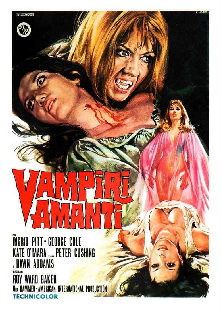 vampire lovers poster 02 A4 Photo Print