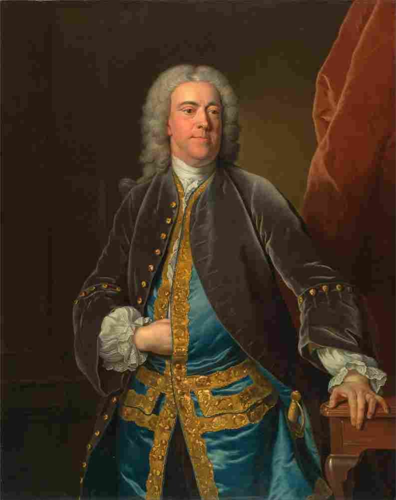van Loo jean baptiste right honorable stephen poyntz Art A4 Photo Print