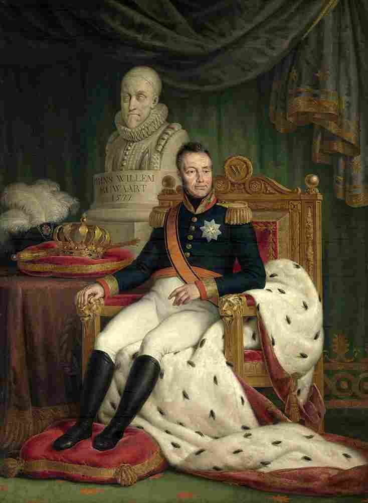 van bree king willem i Art A4 Photo Print