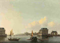 van de velde blockhouses on the amstel outside amsterdam Art A4 Photo Print