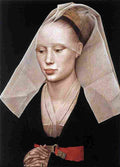 van der weyden A Lady Art A4 Photo Print
