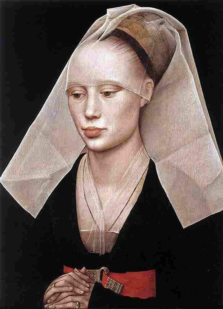 van der weyden A Lady Art A4 Photo Print