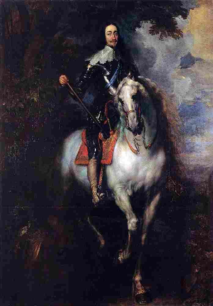 van dyck Charles I No 2 Art A4 Photo Print